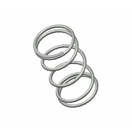 ZORO APPROVED SUPPLIER Compression Spring, O= .750, L= 1.41, W= .055 R G109973516